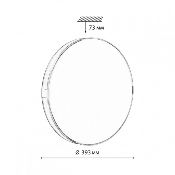Фото Накладной светильник Sonex Otiga Blue 7677/DL