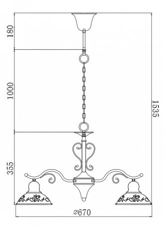 Фото Подвесная люстра Freya Benoit FR2566-PL-05-WG