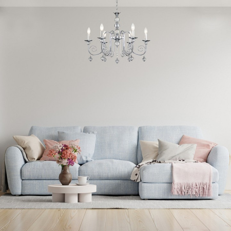 Фото Подвесной светильник Escada Shine 678/6PL Chrome