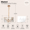 Фото Подвесной светильник Maytoni Puntes MOD043PL-04G