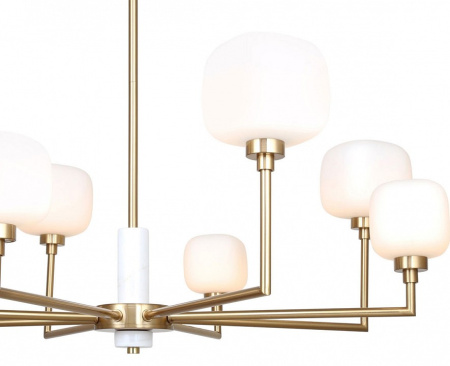 Фото Люстра на штанге Freya Tender FR5373CL-08BS