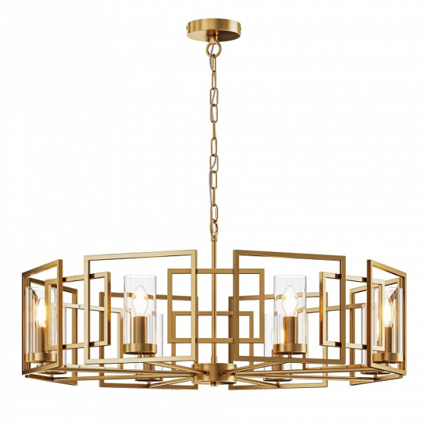 Фото Подвесная люстра Maytoni Bowi H009PL-08G