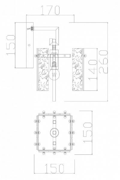 Фото Бра Freya Basilica FR5166WL-01BS