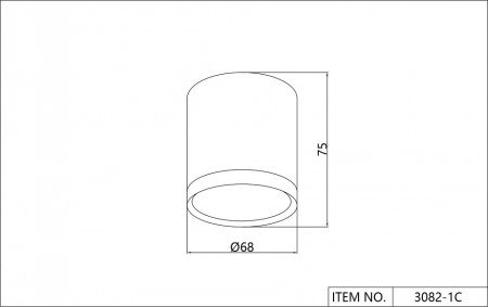 Фото Накладной светильник Favourite Baral 3082-1C