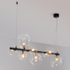 Открыть Подвесная люстра Arte Lamp Vincent A7790SP-8BK Фото Подвесная люстра Arte Lamp Vincent A7790SP-8BK