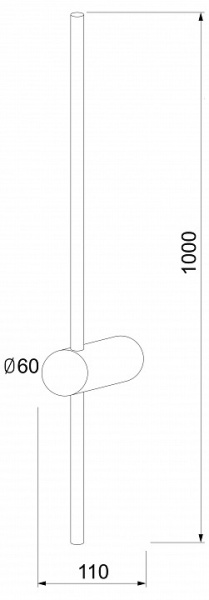 Фото Бра Elektrostandard Cane a061491