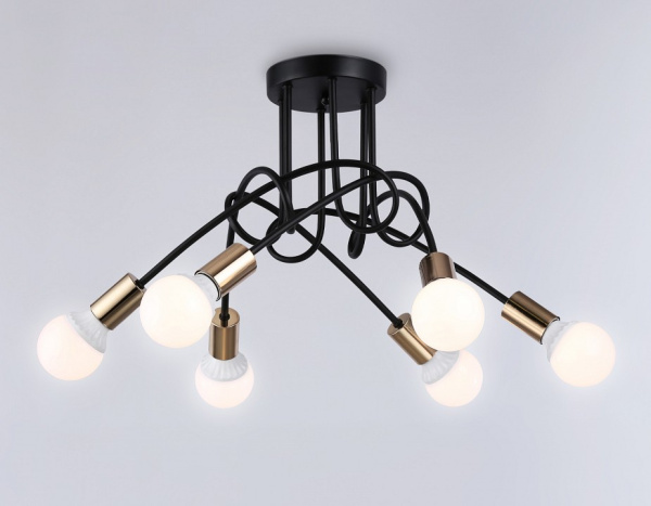 Открыть Люстра на штанге Ambrella Light TR TR80419 Фото Люстра на штанге Ambrella Light TR TR80419