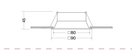 Фото Встраиваемый светильник Maytoni Dot DL029-2-01W