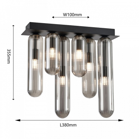 Фото Потолочная люстра Favourite Stalactit 4454-6P