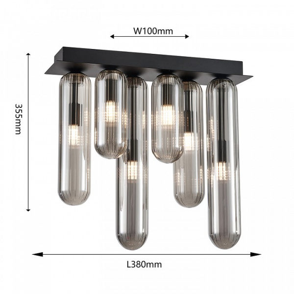 Фото Потолочная люстра Favourite Stalactit 4454-6P