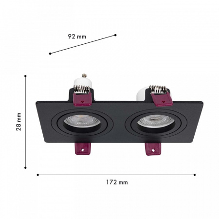 Открыть Встраиваемый светильник Favourite Lamppu 4646-2C Фото Встраиваемый светильник Favourite Lamppu 4646-2C