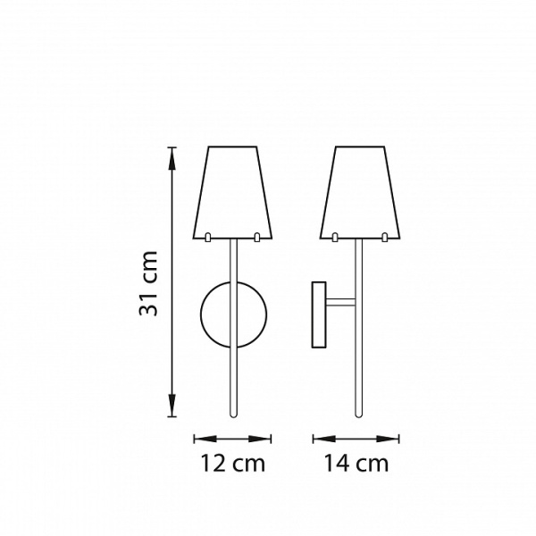 Фото Бра Lightstar Diafano 758614