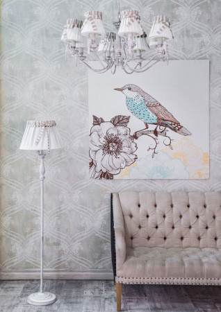 Фото Подвесная люстра Maytoni Bird ARM013-08-W