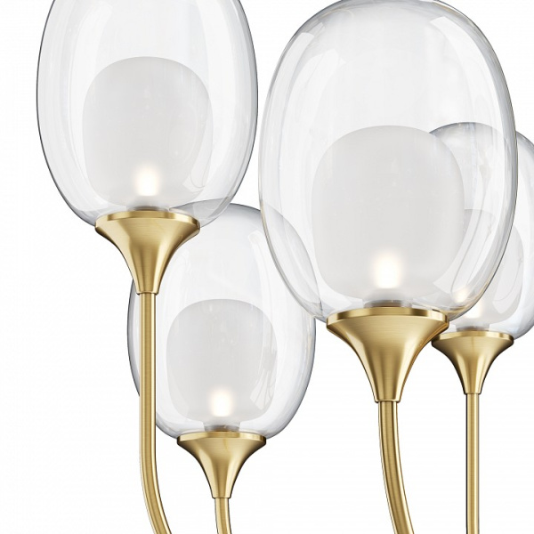 Фото Люстра на штанге Maytoni Aura MOD016PL-08BS