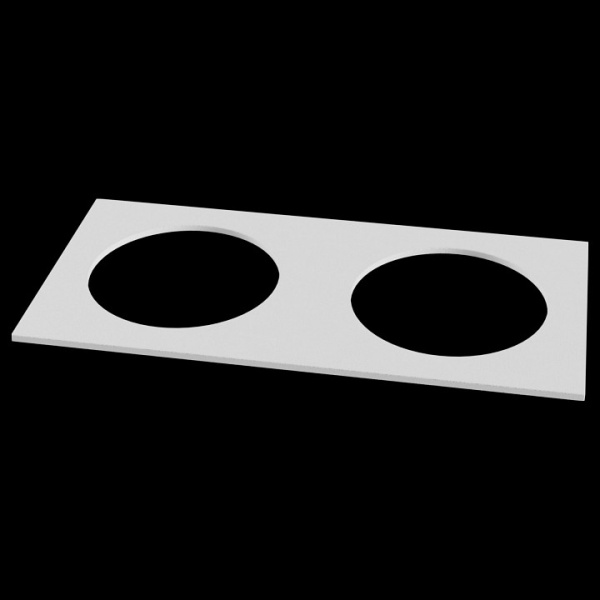 Фото Вставка декоративная Maytoni Accessories for downlight DLA040-03W