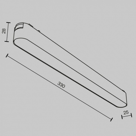 Фото Накладной светильник Maytoni Basis TR080-1-18W4K-W