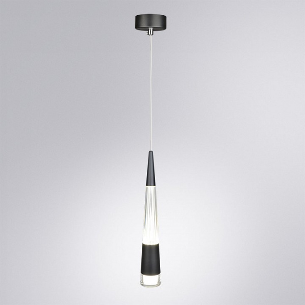 Открыть Подвесной светильник Arte Lamp Sabik A6576SP-1BK Фото Подвесной светильник Arte Lamp Sabik A6576SP-1BK