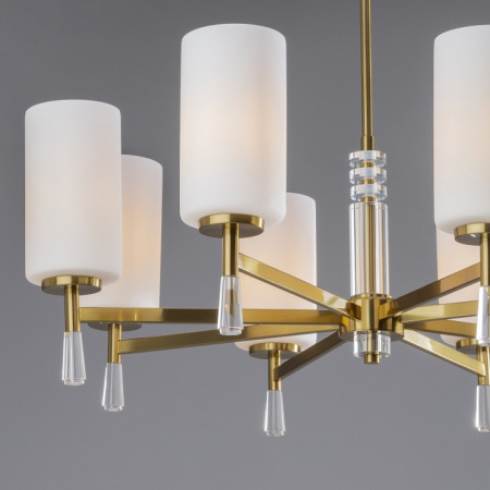 Фото Люстра на штанге Freya Chic FR2031PL-08BS