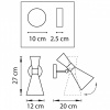 Открыть Бра Lightstar Dumo 816616 Фото Бра Lightstar Dumo 816616