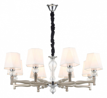 Фото Подвесная люстра Escada Arcadia 672/8S Nickel
