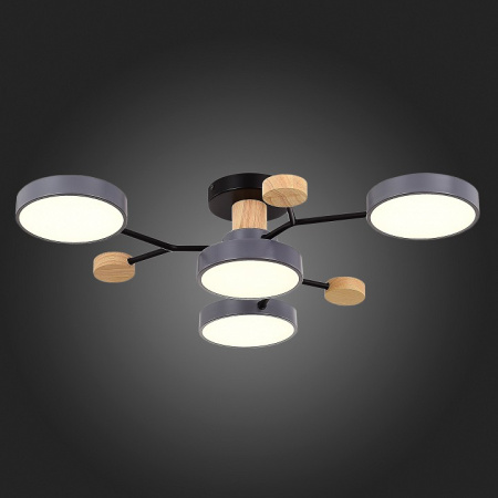 Открыть Потолочная люстра EVOLUCE Faema SLE6006-702-04 Фото Потолочная люстра EVOLUCE Faema SLE6006-702-04