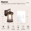 Открыть Светильник на штанге Maytoni Salamanca O031WL-01BR Фото Светильник на штанге Maytoni Salamanca O031WL-01BR
