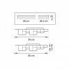 Открыть Накладной светильник Lightstar Favo LED 750121 Фото Накладной светильник Lightstar Favo LED 750121