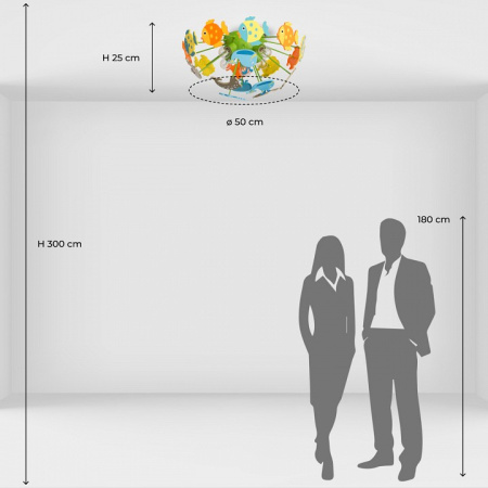 Фото Потолочная люстра MW-Light Улыбка 11 365014605