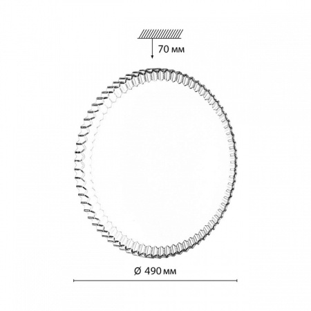 Открыть Накладной светильник Sonex Atiko 7673/EL Фото Накладной светильник Sonex Atiko 7673/EL