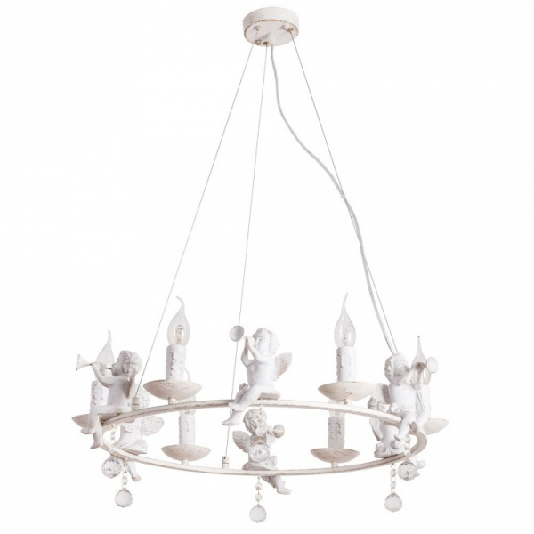 Фото Подвесная люстра Arte Lamp Amur A1133SP-6WG