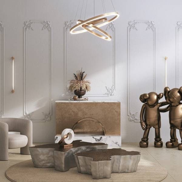 Фото Подвесной светильник Maytoni Rim MOD058PL-L74BK