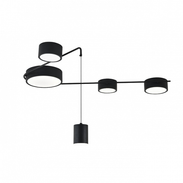 Фото Потолочная люстра Indigo Modulo 14028/5С Black