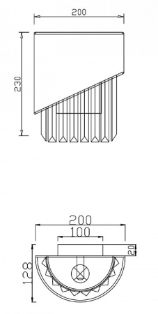 Фото Накладной светильник Freya Eclipse FR5170WL-01N