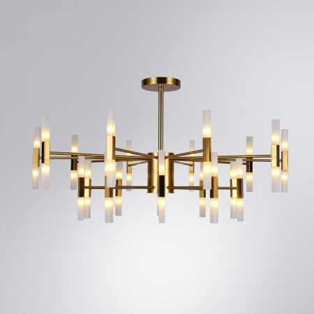 Открыть Люстра на штанге Arte Lamp Ramona A7410PL-40PB Фото Люстра на штанге Arte Lamp Ramona A7410PL-40PB
