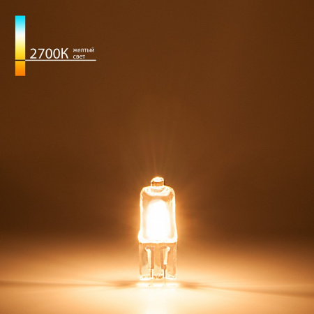 Фото Лампа галогеновая Elektrostandard G4 220V G4 35Вт 2700K a025175