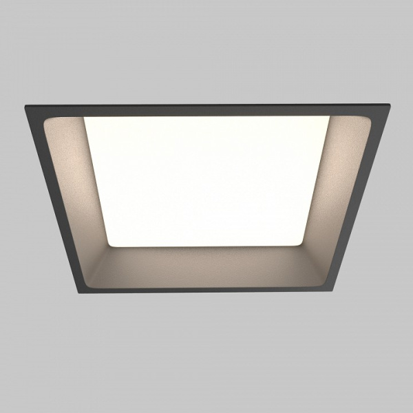 Фото Встраиваемый светильник Maytoni Okno DL056-24W3-4-6K-B