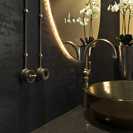 Фото Выключатель одноклавишный без рамки Werkel Ретро (бронза) W5712012