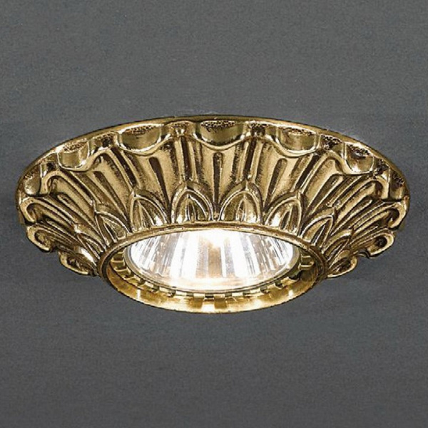 Открыть Встраиваемый светильник Reccagni Angelo 1077 SPOT 1077 ORO Фото Встраиваемый светильник Reccagni Angelo 1077 SPOT 1077 ORO