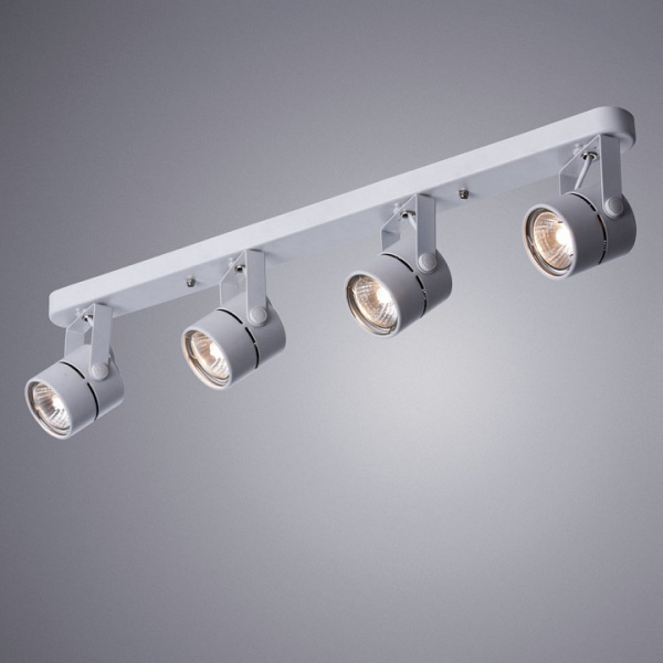 Открыть Светильник на штанге Arte Lamp Mizar A1311PL-4WH Фото Светильник на штанге Arte Lamp Mizar A1311PL-4WH