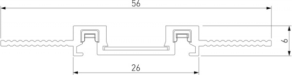 Фото Трек встраиваемый Elektrostandard Flat Magnetic a063727