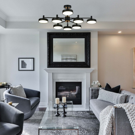 Фото Люстра на штанге Escada Siri 10211/8LED