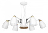 Открыть Подвесная люстра Loft it Watchman LOFT4402/6WH Фото Подвесная люстра Loft it Watchman LOFT4402/6WH