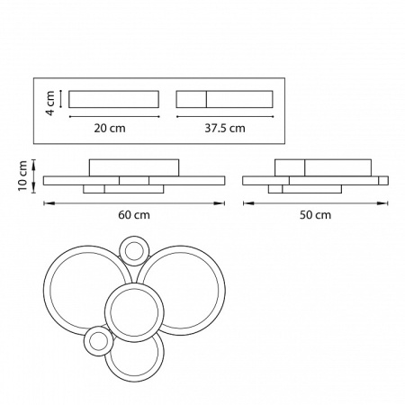 Фото Потолочная люстра Lightstar Breve 749081