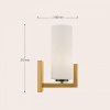 Открыть Бра Maytoni Fortano MOD089WL-01BS Фото Бра Maytoni Fortano MOD089WL-01BS