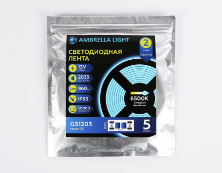 Открыть Лента светодиодная Ambrella Light GS GS1203 Фото Лента светодиодная Ambrella Light GS GS1203