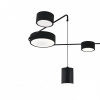 Открыть Потолочная люстра Indigo Modulo 14028/5С Black Фото Потолочная люстра Indigo Modulo 14028/5С Black