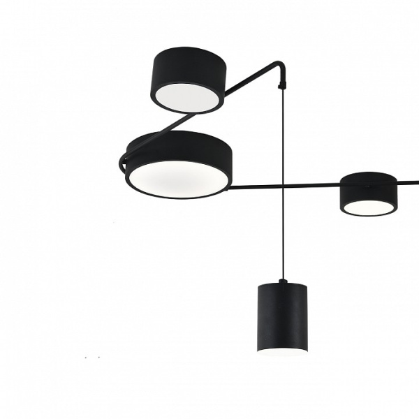 Фото Потолочная люстра Indigo Modulo 14028/5С Black