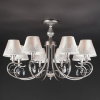Открыть Люстра на штанге Eurosvet Incanto 60069/8 серебро Фото Люстра на штанге Eurosvet Incanto 60069/8 серебро
