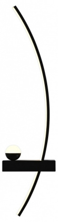 Открыть Бра Escada Ray 10220/2LED Black R Фото Бра Escada Ray 10220/2LED Black R