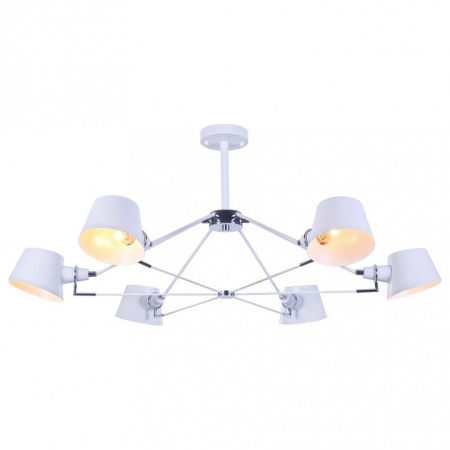 Фото Люстра на штанге Freya Abigail FR5038-CL-06-W